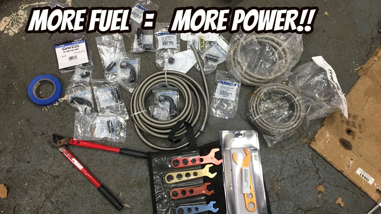 2JZ CUSTOM FUEL SYSTEM! 700+hp! (EASY!)