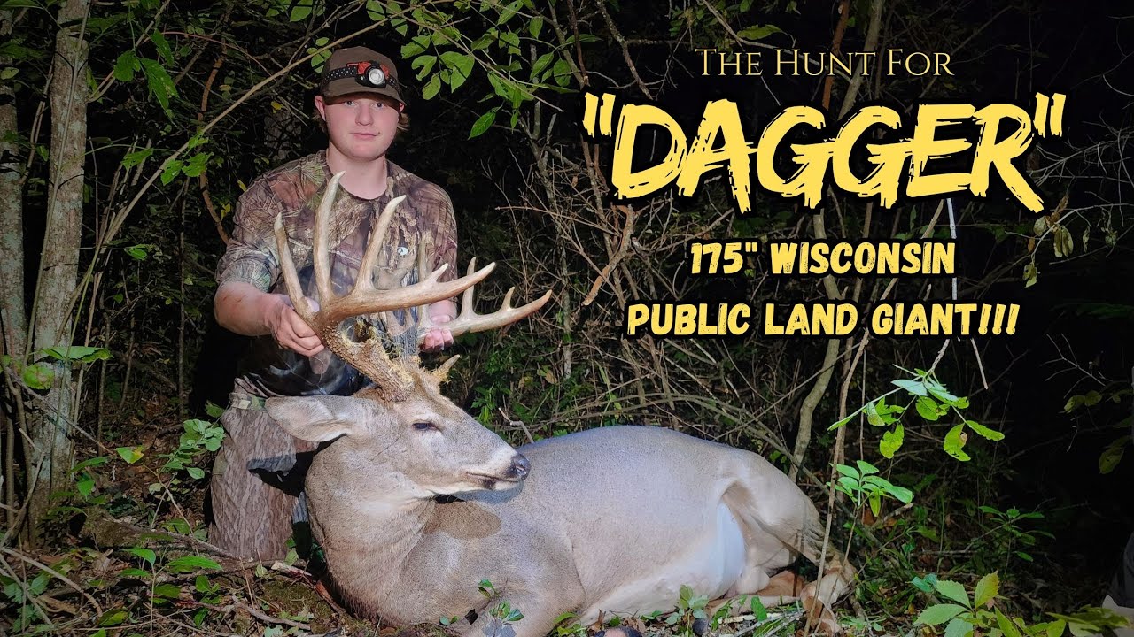 17 yr old Kills Wisconsin Public Land Giant Out of A Creek!!! The Story of 