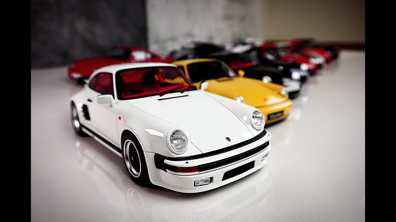 An introduction to my personal diecast 1/18 Porsche 911 collection! Will be more!