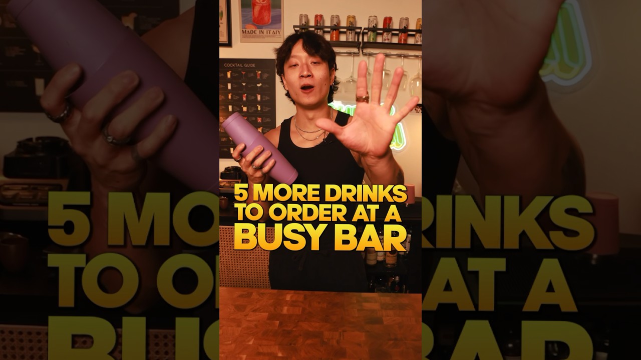 5 More Drinks To Order At A Busy Bar #bartender #bartending #mixology #barchemistry #cocktails