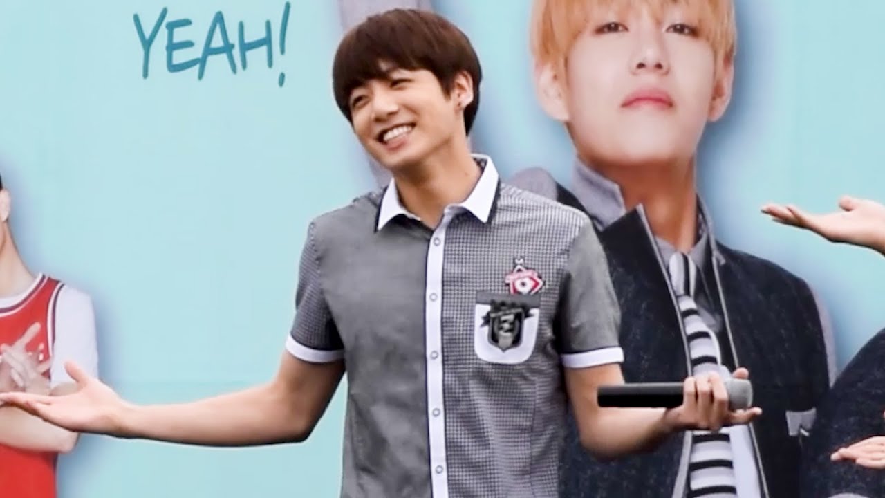 [Fancam] JUNG KOOK of BTS (방탄소년단 정국) Family Song @SMART UNIFORM FAMILY EVENT_20160604
