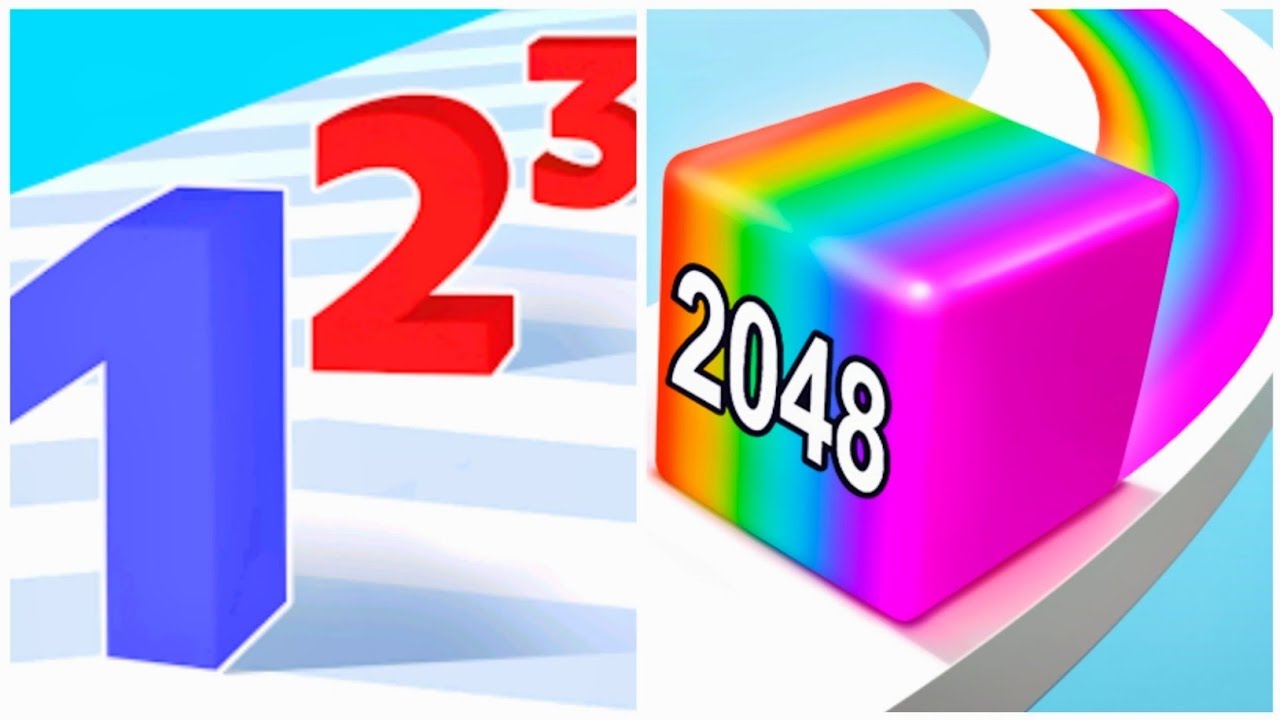 Number Master vs Jelly Run 2048 - All Level Gameplay (NOOB vs PRO vs HACKER) New Update 