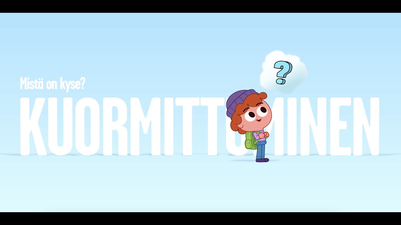 Miten lapsen kuormittuminen voi n&auml;ky&auml;?