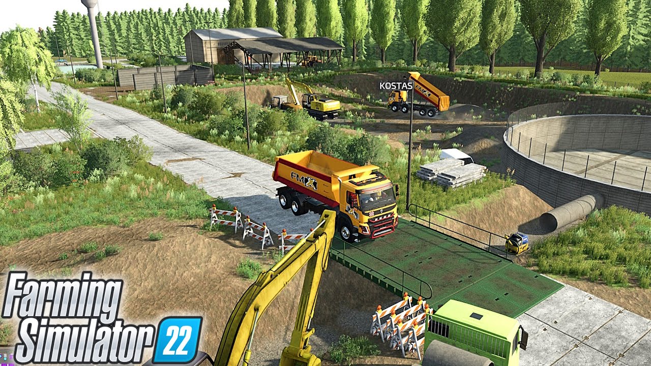 Multiplayer Timelapse 🚧 New Mining Production Map Ep 2 🚧 Farming Simulator 22 Mods