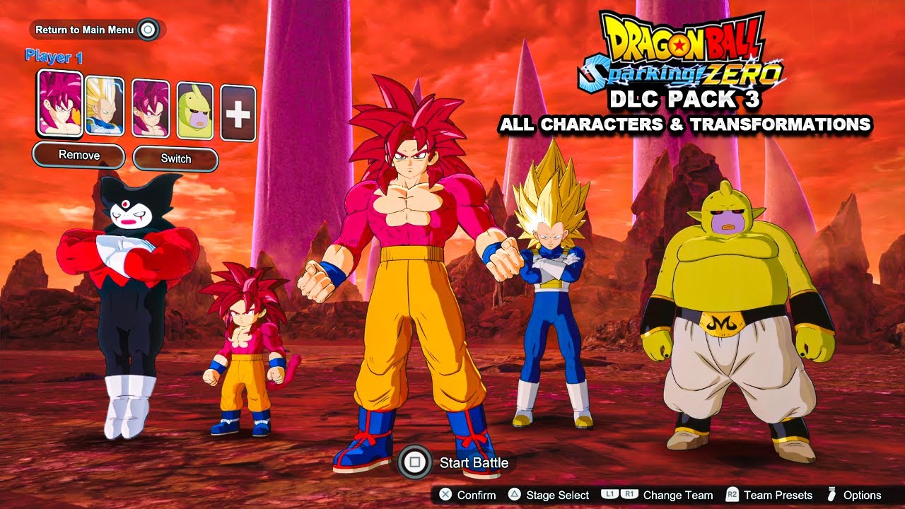 (DLC 3) Как открыть ВСЕХ персонажей и трансформации! &mdash; Геймплей Dragon Ball Sparking Zero