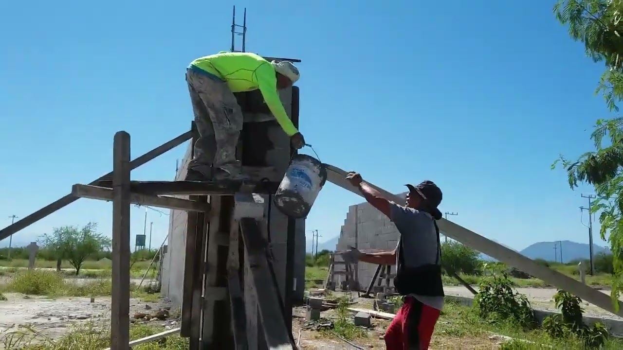 Colado de Alto Riesgo solo para VALIENTES Albañiles 