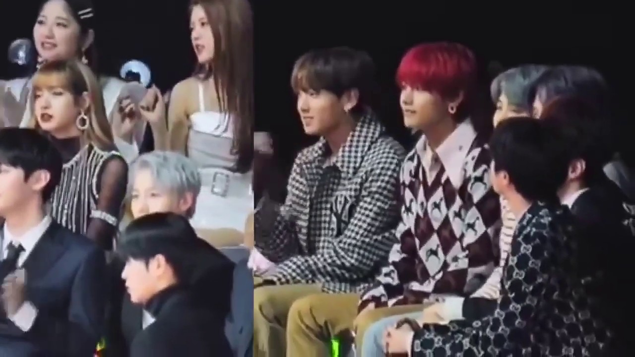 TAELICE | V (BTS) and LISA (BLACKPINK) moment@GDA2018