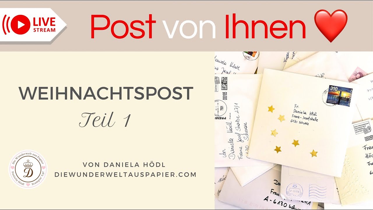 Weihnachtskarten anschauen - sooooo viele 🤩😍 - Teil 1 ❤️