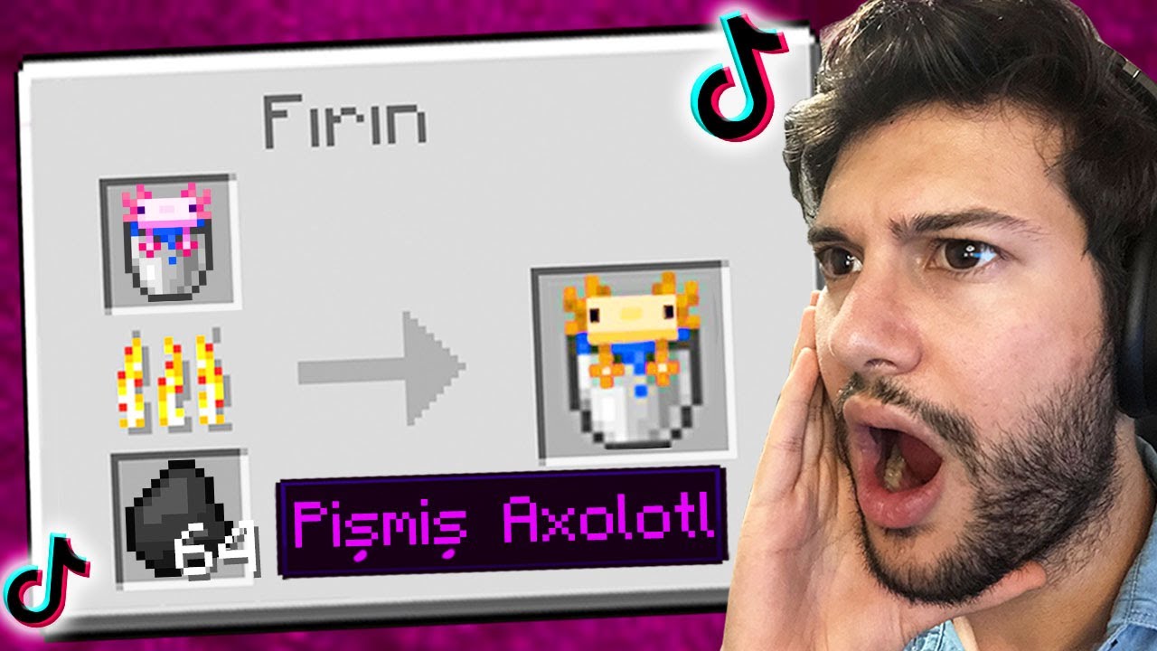 VİRAL minecraft TİKTOK hilelerini test ettim 6!