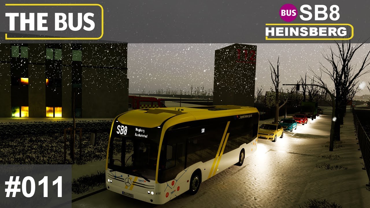 THE BUS 🚌[#11] Feuerwache und mini Weihnachtsmarkt in Wegberg![🗺️Linie SB8][MOD-MAP][LET'S PLAY]