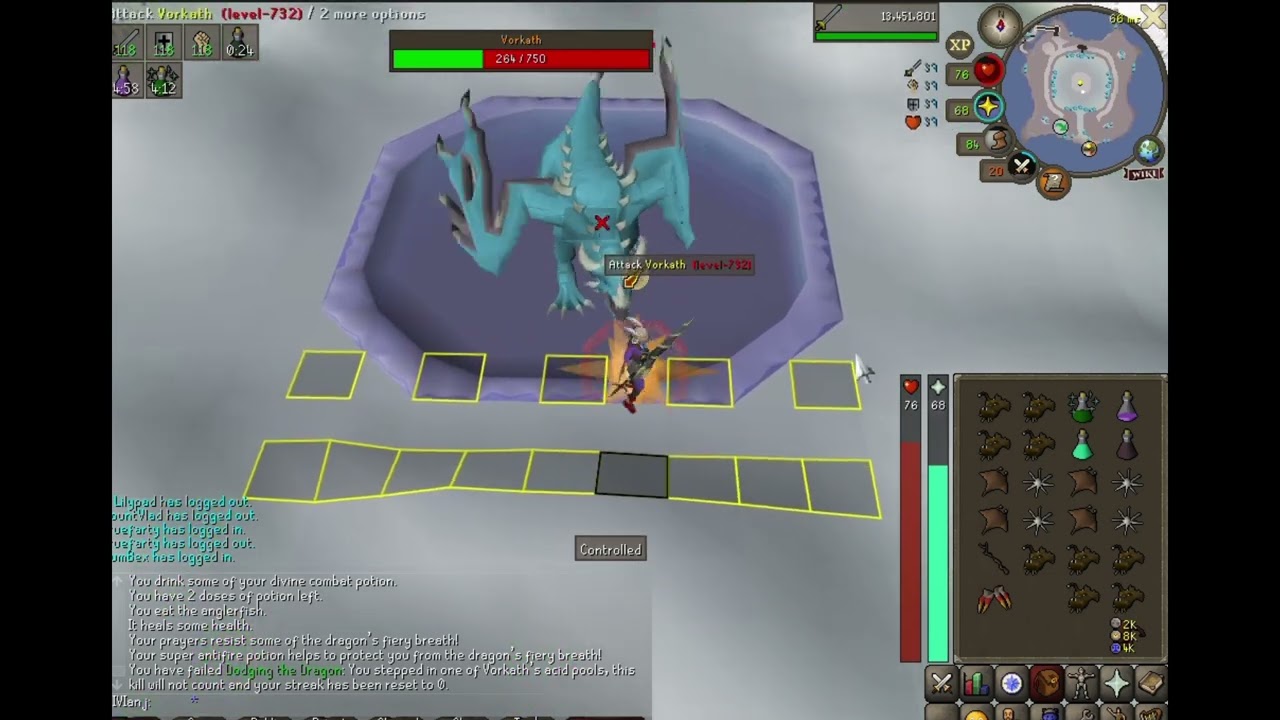 Vorkath Speed-Runner - GM CA with new Burning Claws