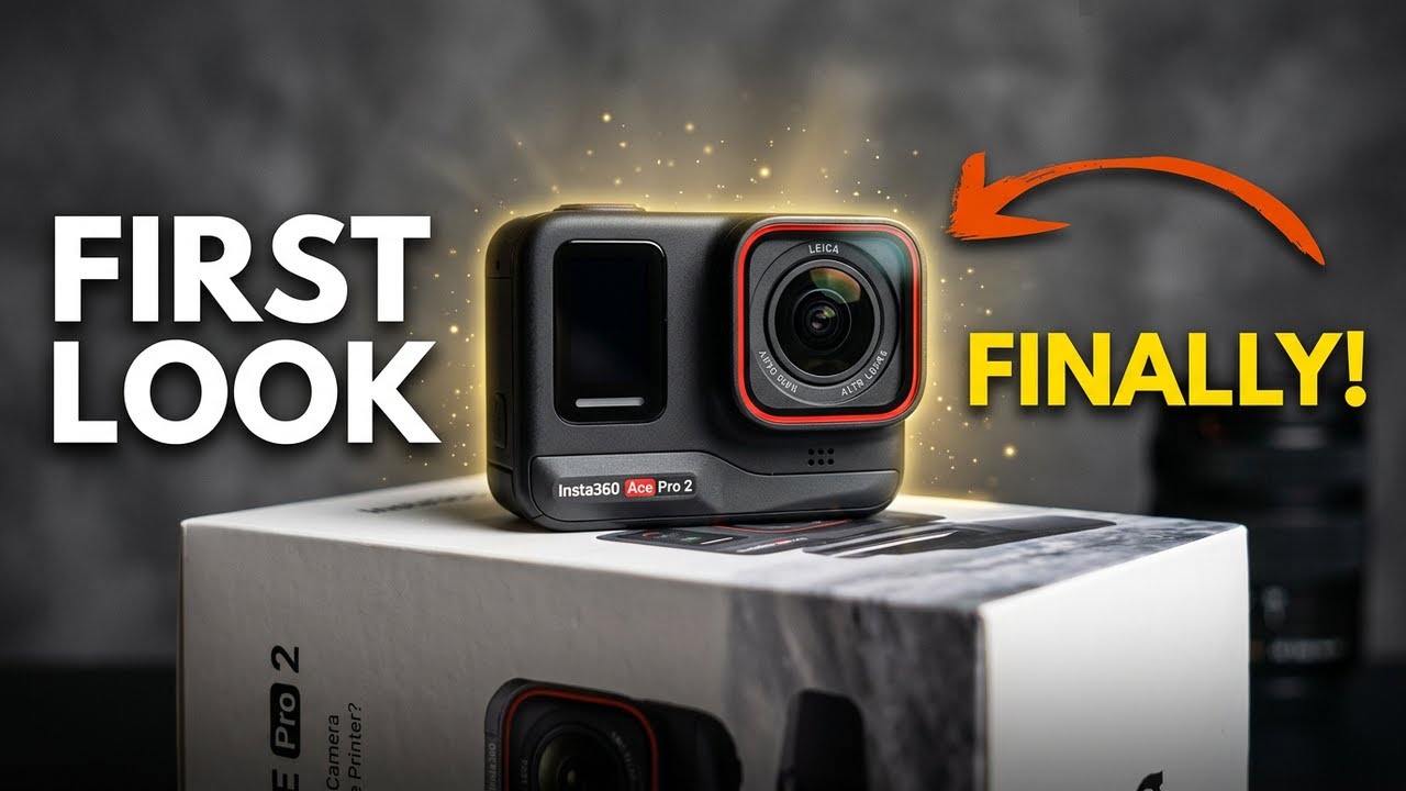 Insta360 Ace Pro 2 Announcement, A Portable Printer?