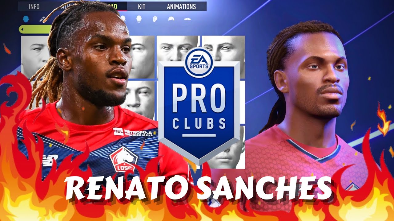 FIFA 22 Renato Sanches Pro Clubs Creation