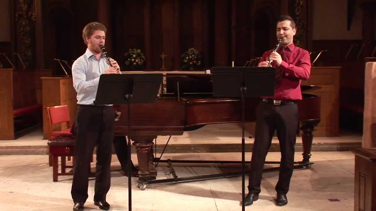 F. Krommer - Concerto for Two Clarinets in E flat major, op.35 Allegro