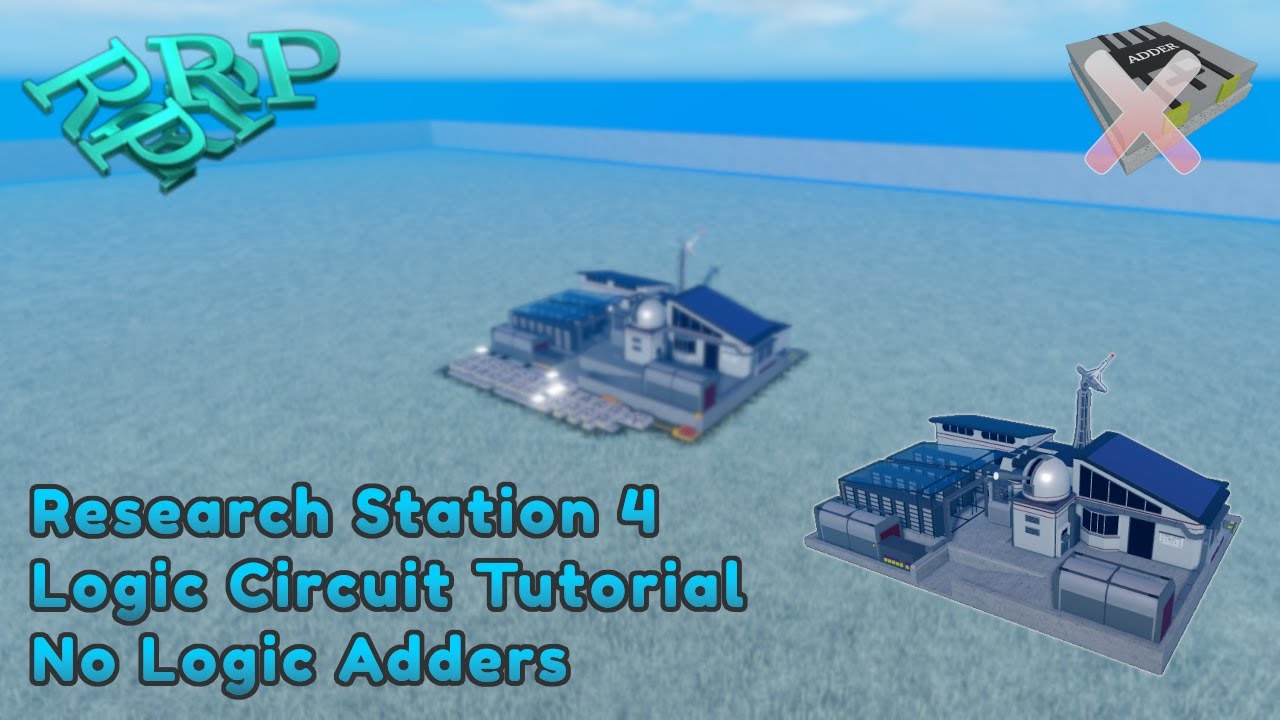 No Logic Adders Research Station 4 | Industrialist Roblox