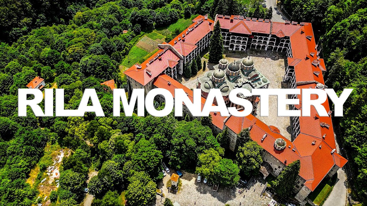 RILA MONASTERY а UNESCO World Heritage | Рилски манастир | BULGARIA| Aerial Drone view 4K UHD 60 FPS
