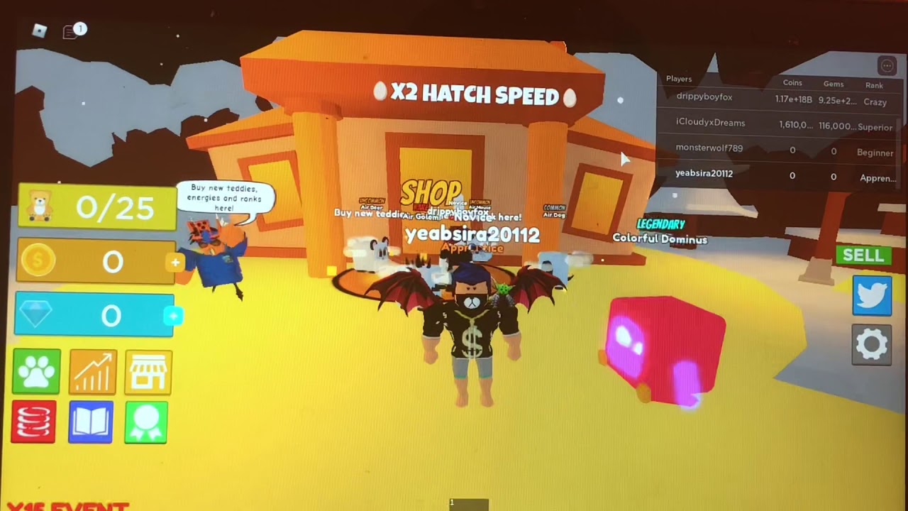 Teddy simulator