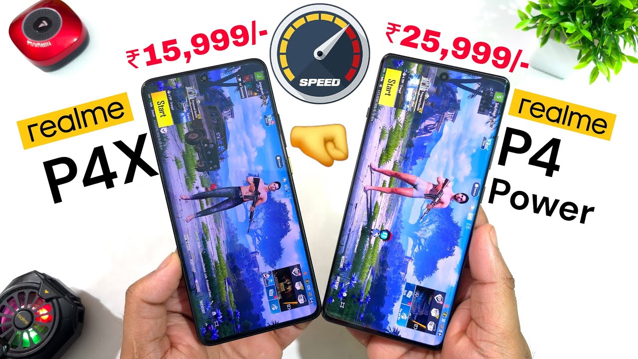 Результаты теста скорости Realme P4 Power против Realme P4x: шокирующие результаты 🔥🔥🔥 #realmep4p...