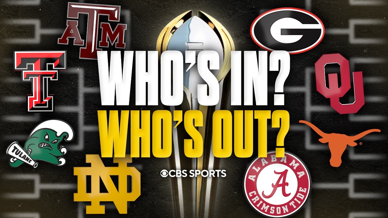College Football Playoff Rankings Reaction: Who's IN? Who's OUT? | Bracket Prediction After Week 13