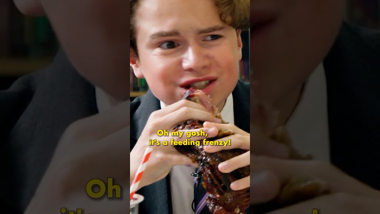 British Highschoolers try Texas Beef Rib for the first time!