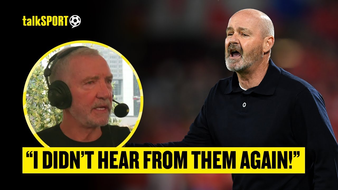 Graeme Souness REVEALS He Wanted To Manage Scotland's Years Ago But Was Ghosted 😓😤