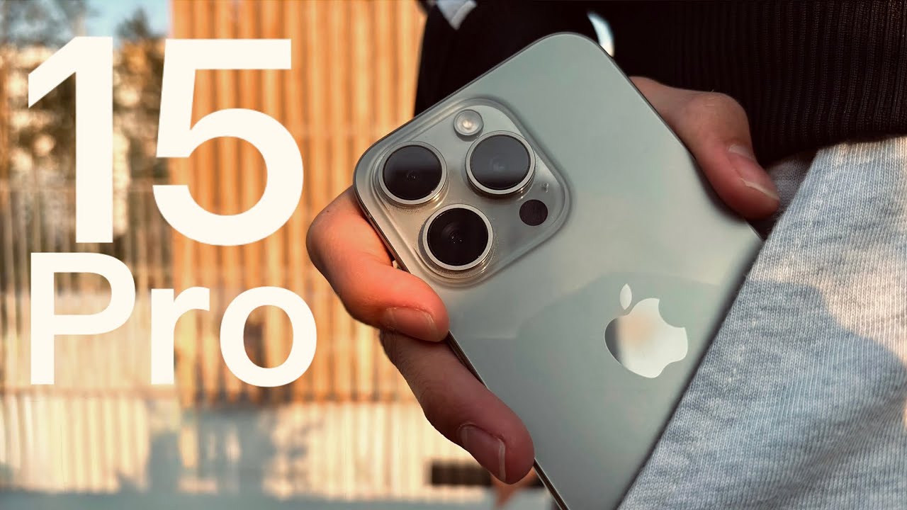 iPhone 15 Pro: титановый фотоаппарат для настоящих профессионалов!