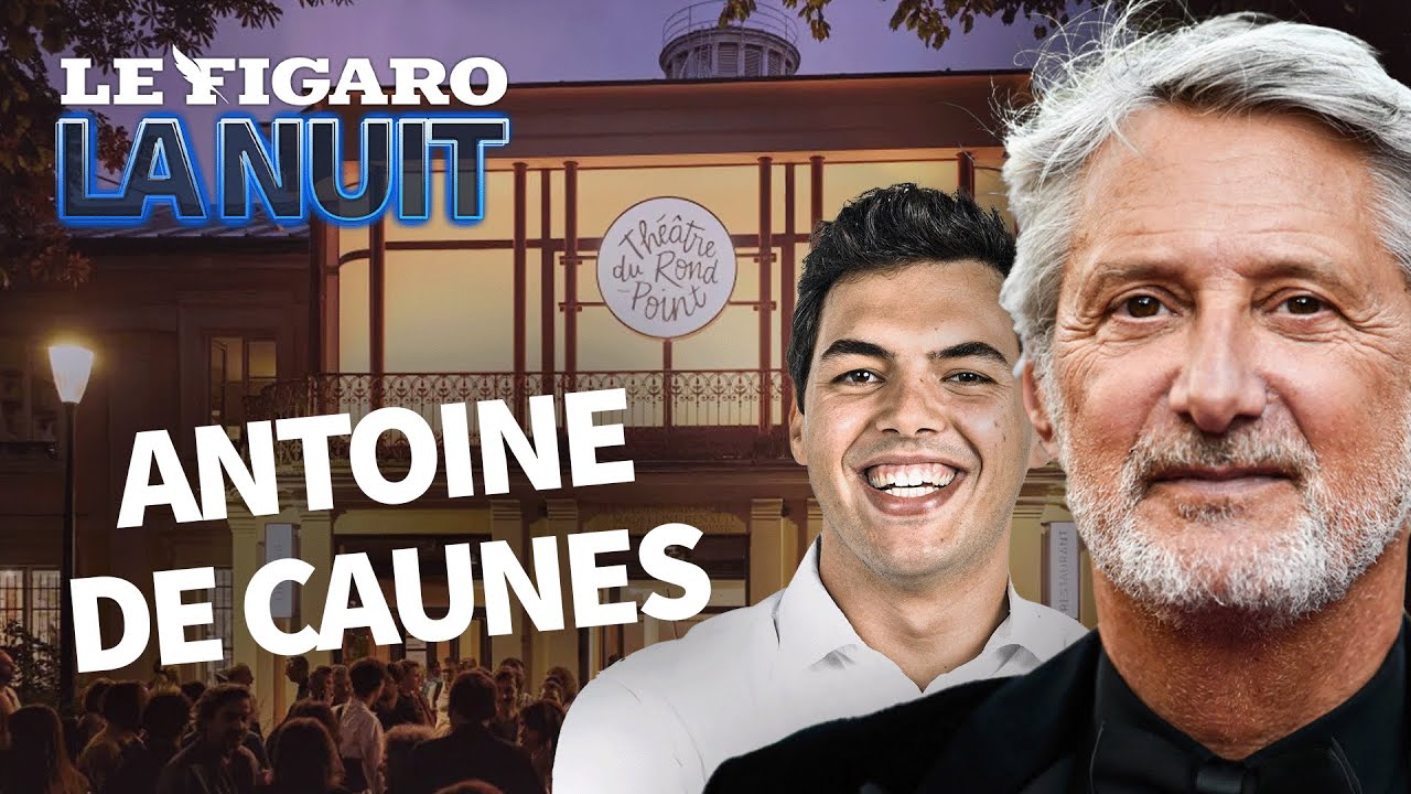 Un soir avec Antoine de Caunes, le vieux le plus jeune de France