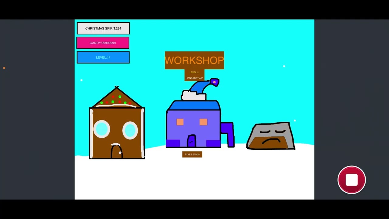 SANTA CLICKER - a seasonal clicker game