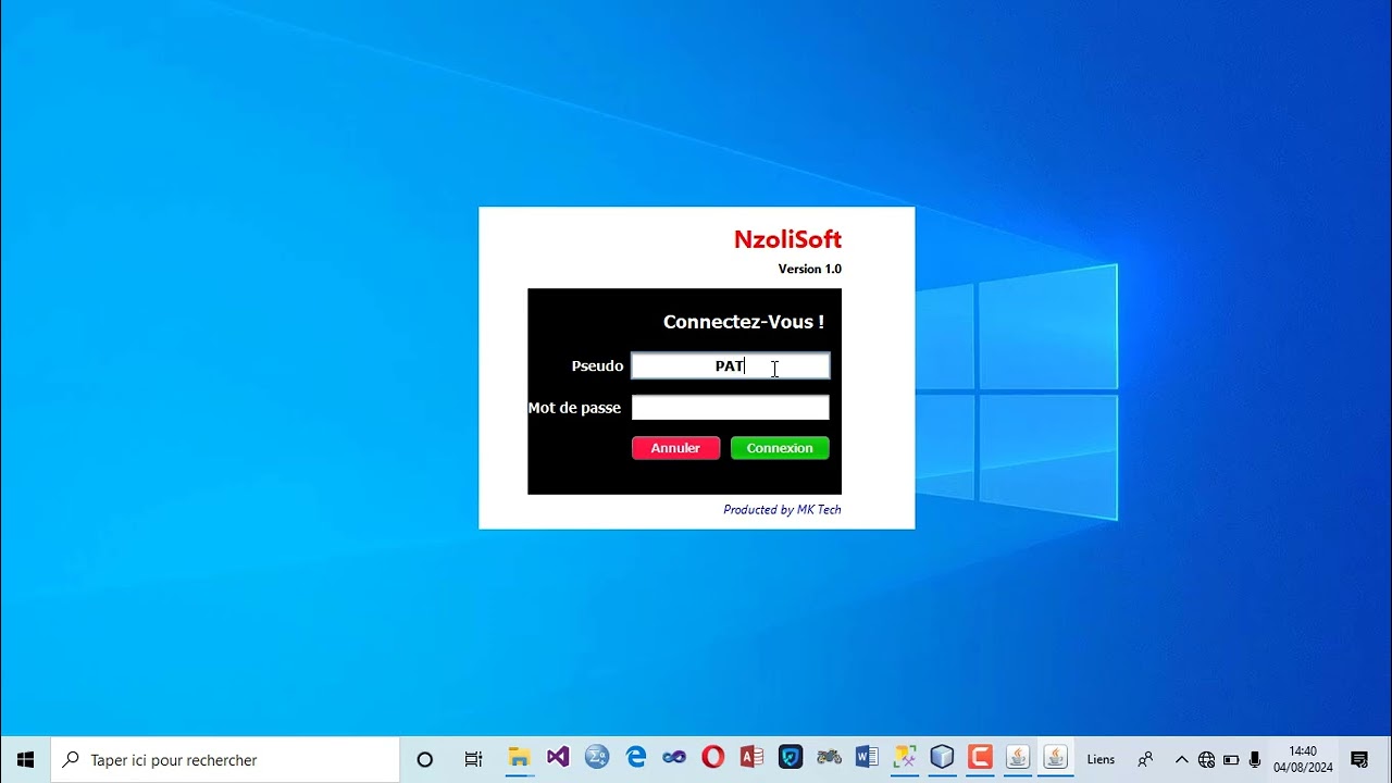 Projet Gestion de Vente (Commerciale)