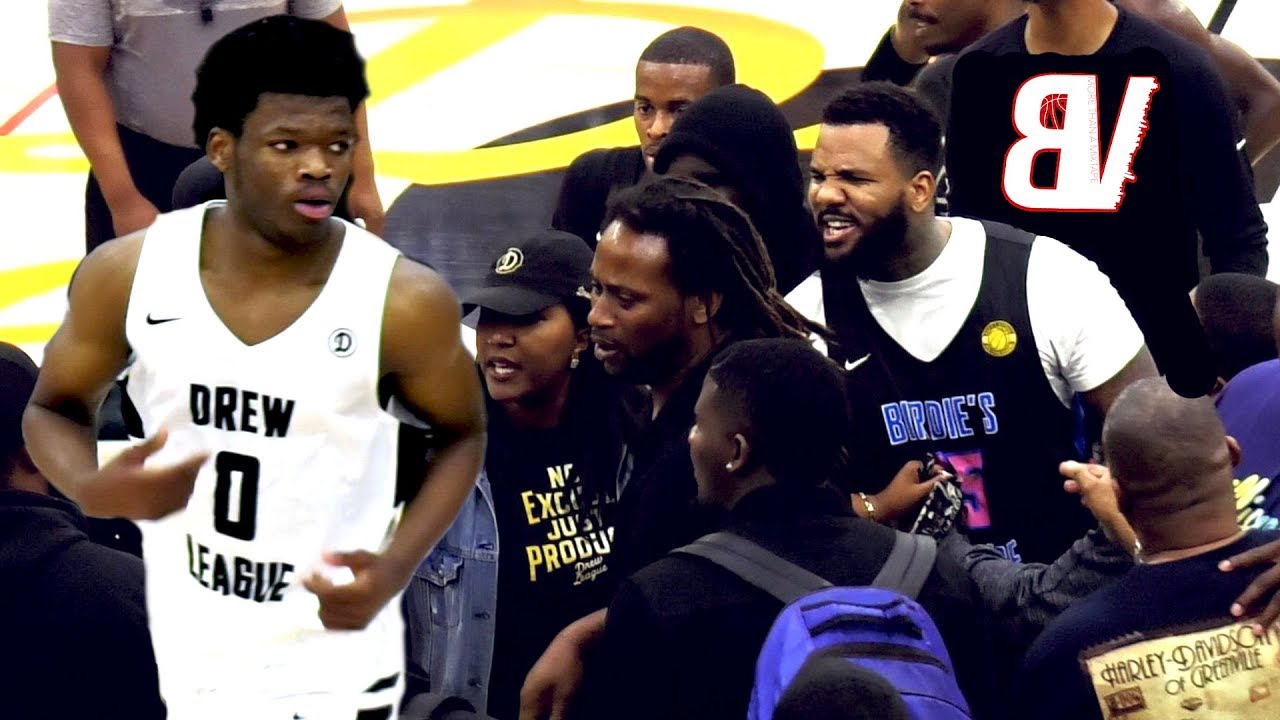 Ex-BIG BALLER VS Drew League MVP Gets HEATED! THE GAME Ready To Go Outside! Undefeated Team Tested