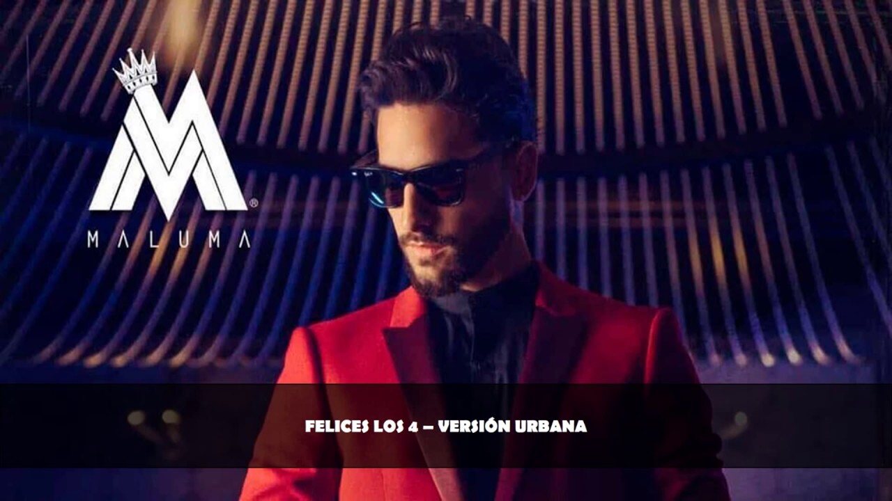 Maluma | Felices los 4 (Versi&oacute;n Urbana) [Cover Audio] | Single (2017)