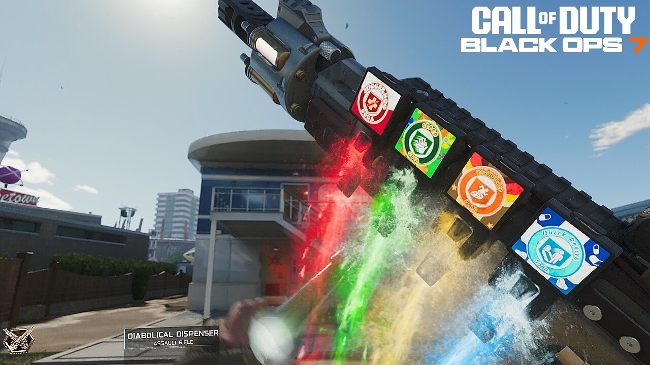 Black Ops 7 New Diabolical Dispenser Blueprint Gameplay (Zombies Last Call Event Rewards)