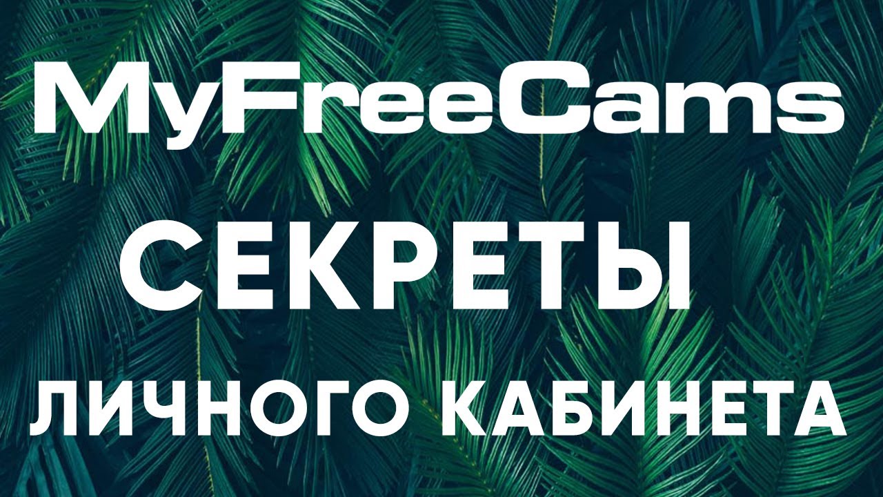 Вебкам сайт MyFreeCams (МайФриКамс) - Обзор Личного Кабинета