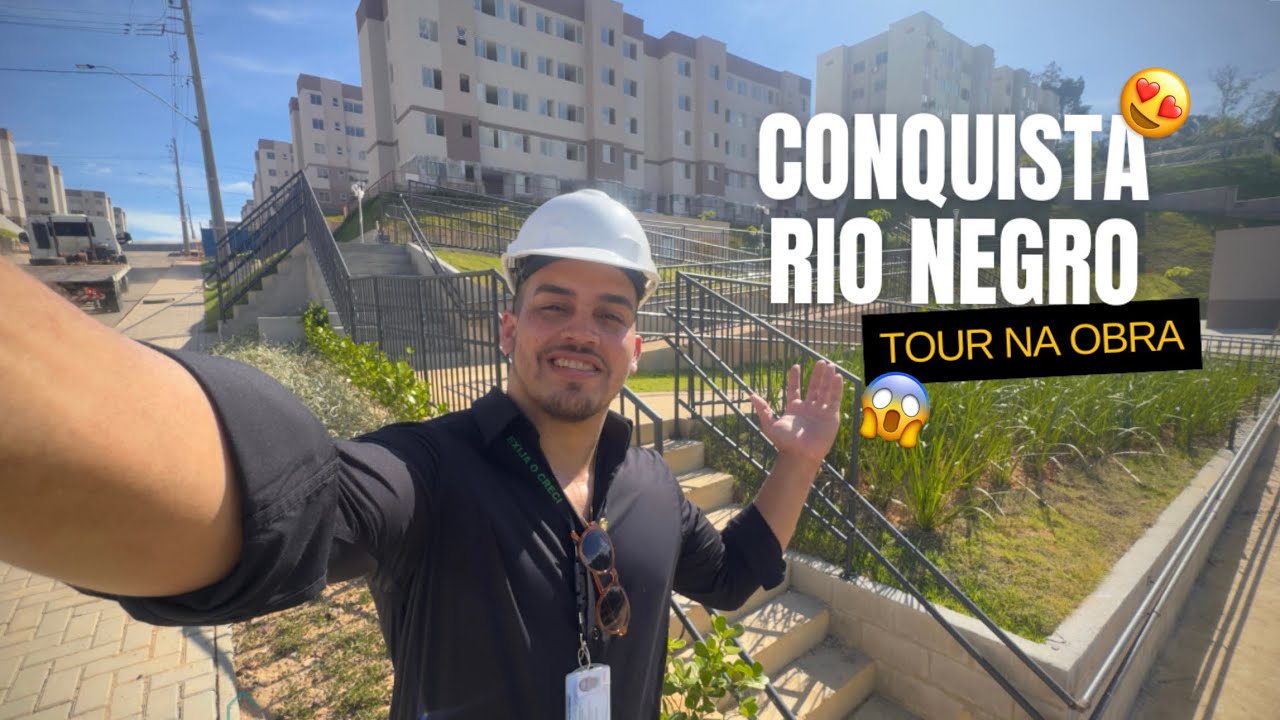 😍 CONQUISTA RIO NEGRO - TOUR NA OBRA 😍