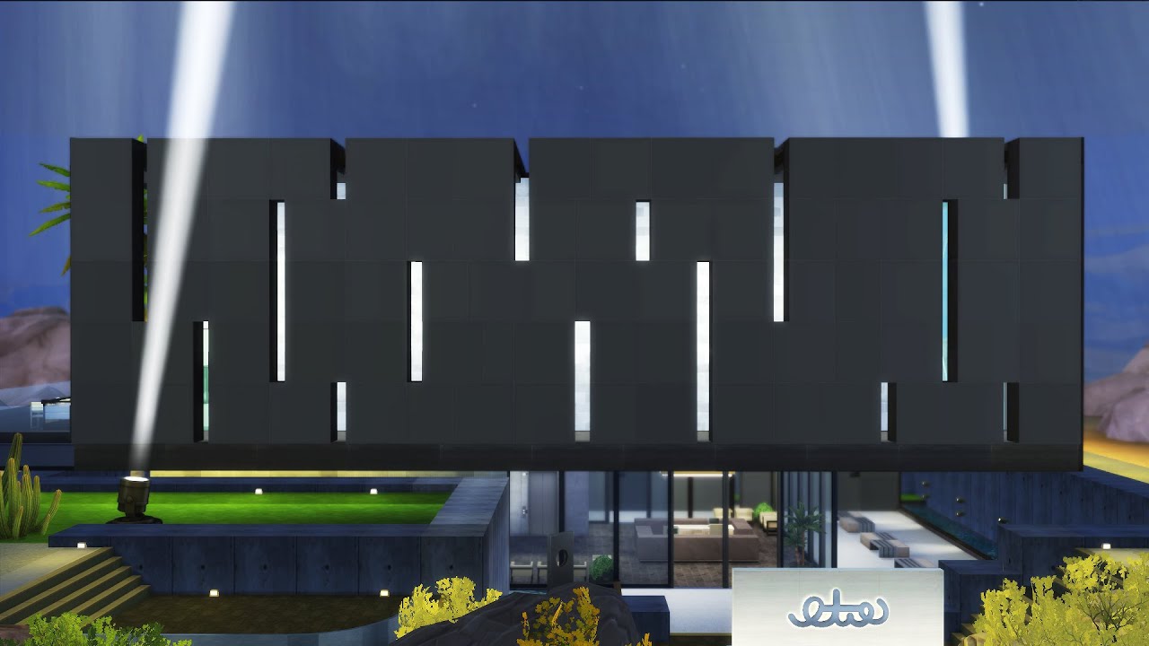 THE SIMS 4 | Modern Industrial Museum | Stop Motion | NOCC