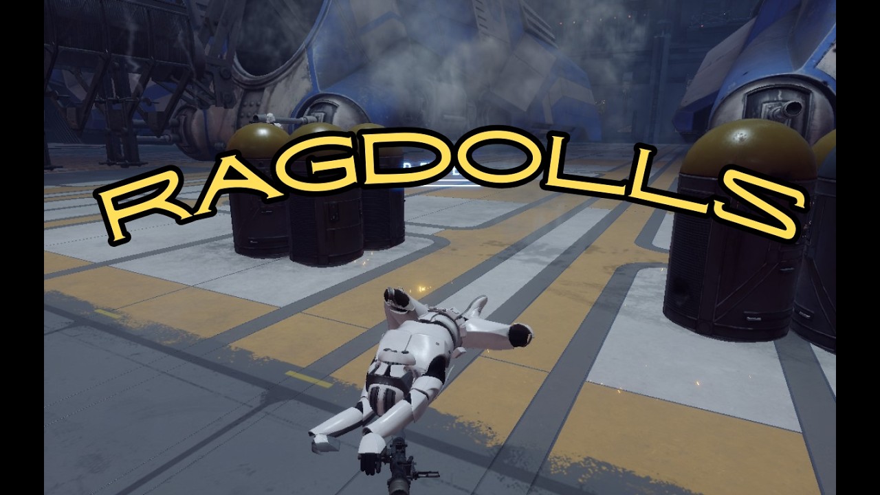 Floppy Ragdoll Physics Mod Showcase In Star Wars Battlefront 2!!! - Noodlefront mod