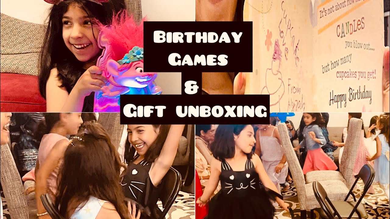 Birthday Games & Gifts Unboxing | Birthday Vlog | Pakistani Canadian Mom Vlogs