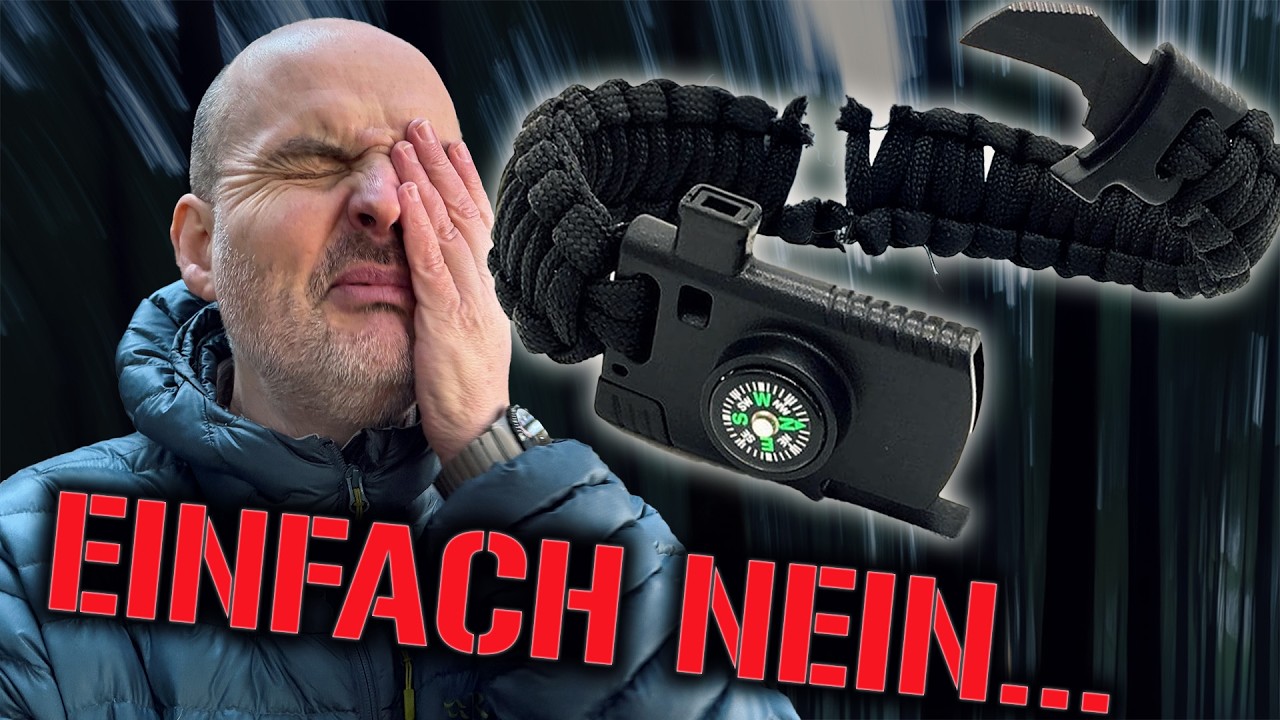 Kaufe NIE das Survival Armband von Amazon