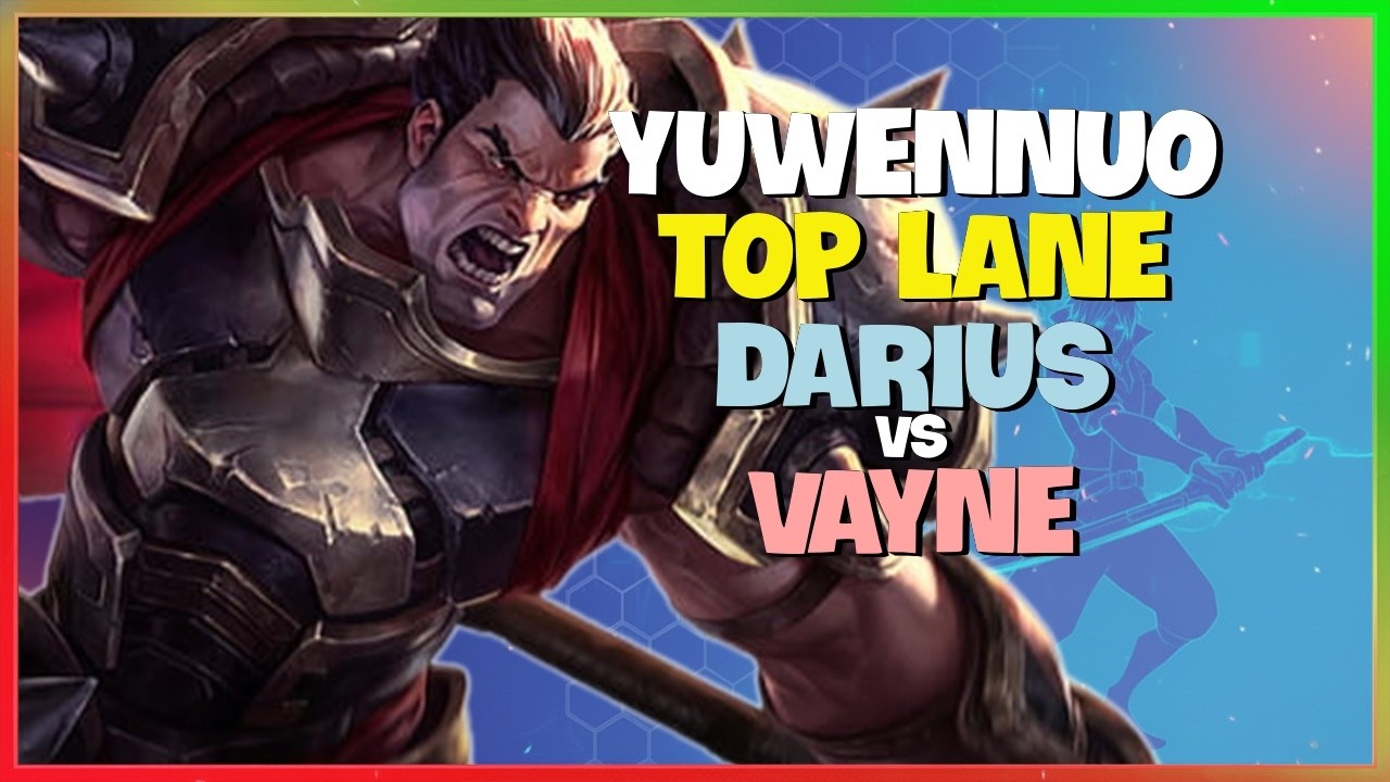Challenger Darius : THIS DUDE INSANE WRECKING VAYNE ON CN SUPER SERVER