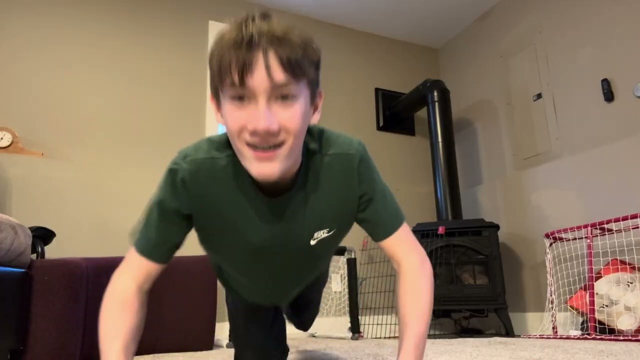 Knee hockey game 2