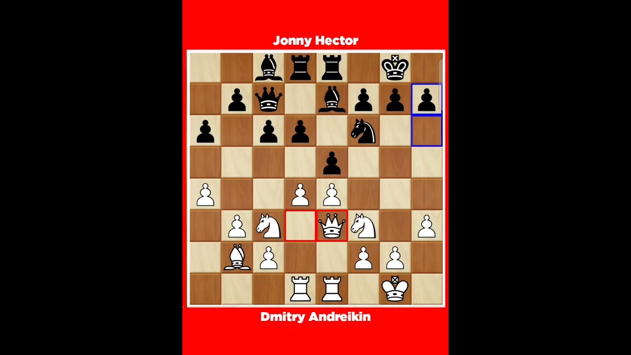 Dmitry Andreikin vs Jonny Hector √ Xtracon Chess Open Helsingor DEN, 2018.
