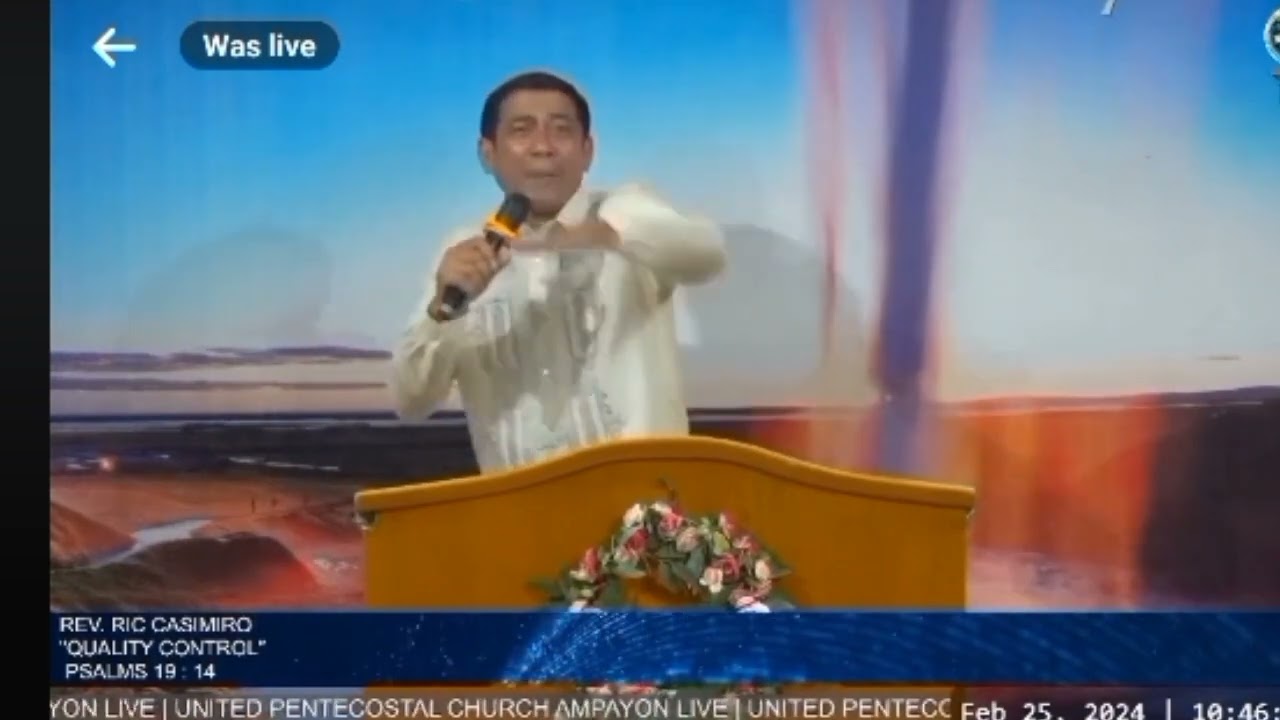 Quality control by Rev. Ric. Casimiro 