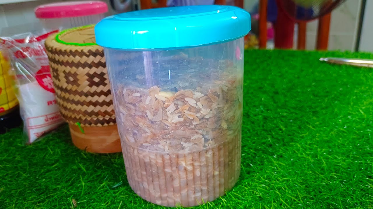 ส้มกุ้ง (จ่อมกุ้ง) สูตรนี้เปรี้ยวและหอม ไม่เค็มไม่เหม็นเหมือนสูตรทั่วไป สไตล์ | ครัวบ้านๆ Channel