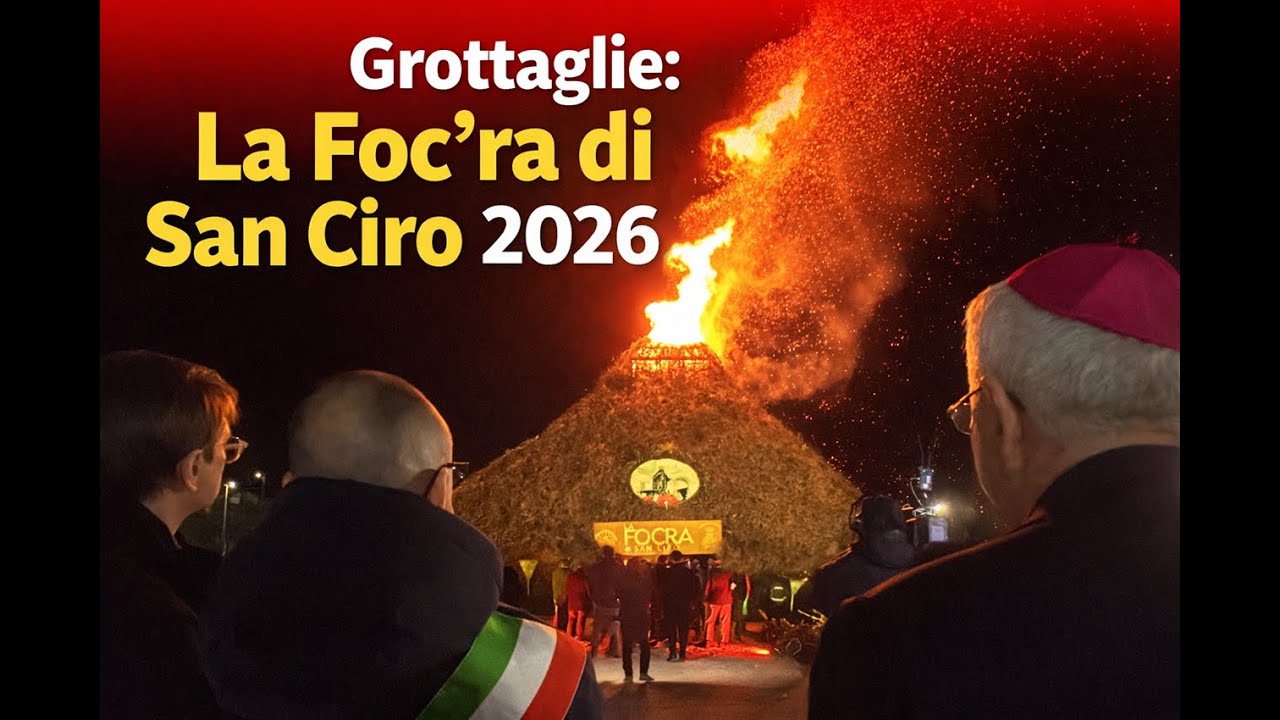Grottaglie: La Foc'ra di San Ciro 2026