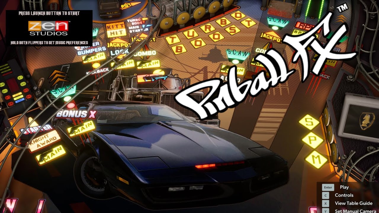 Knight Rider Pinball Gameplay - Pinball FX