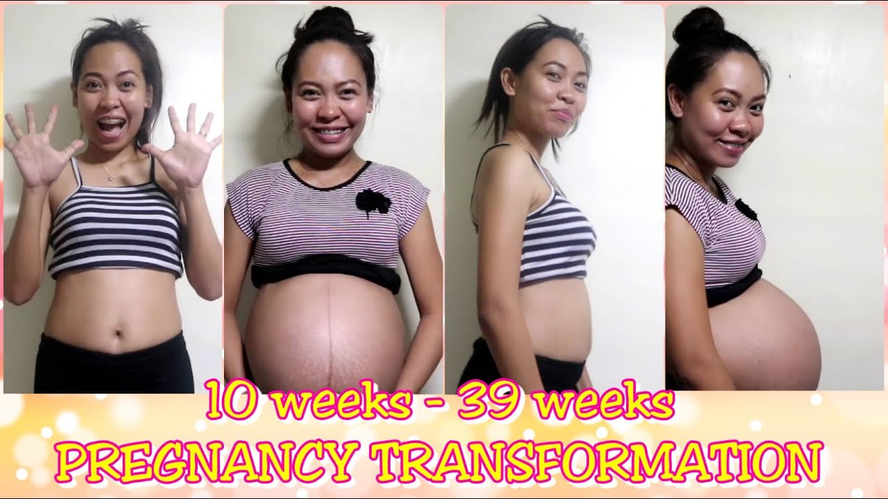 PREGNANCY TRANSFORMATION 10 weeks - 39 weeks - Au iC