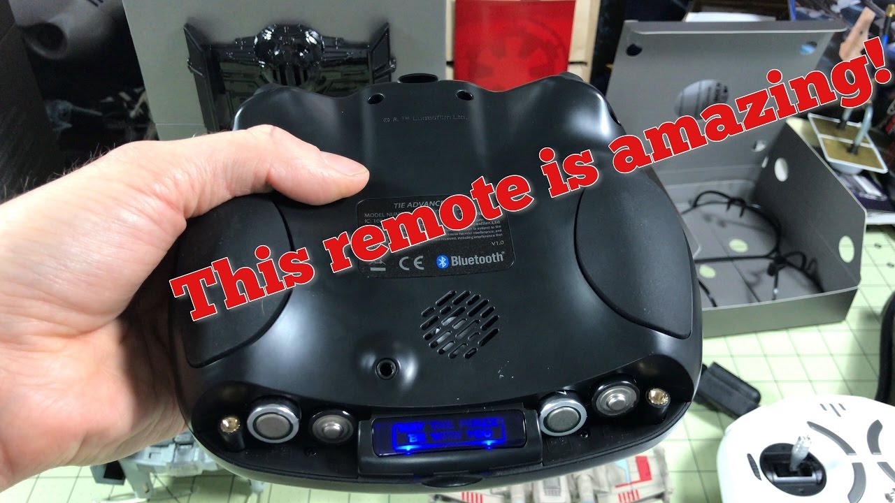 The coolest battery install ever! - Propel Star Wars Battle Drone Tie Advanced