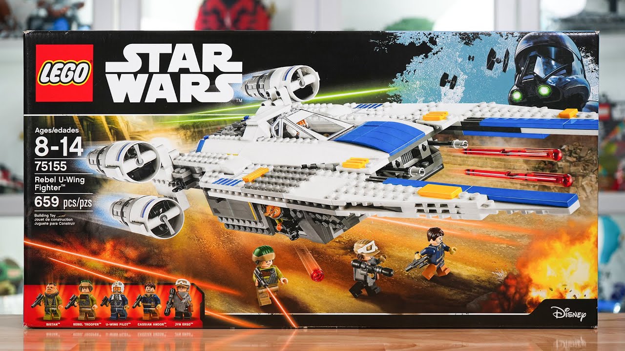 LEGO Star Wars 75155 REBEL U-WING FIGHTER Review! (2016)