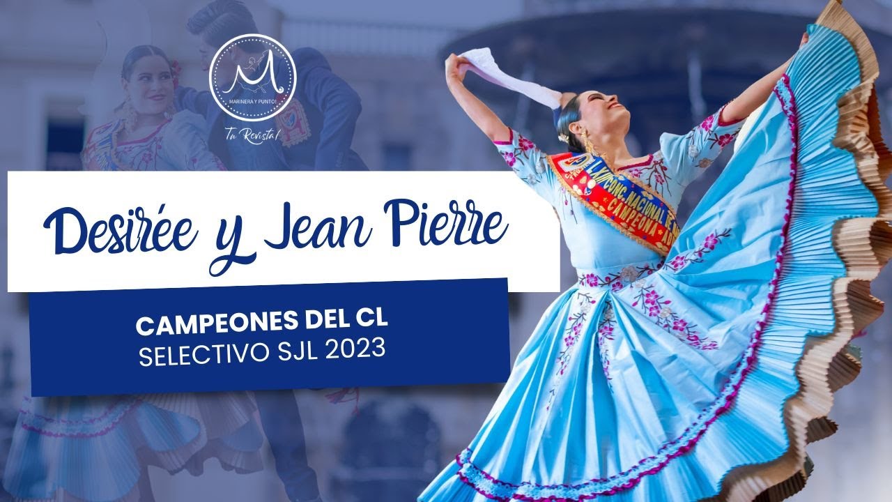 CAMPEONES SJL 2023 | CORONACIÓN | DESIRÉE NUÑEZ Y JEAN PIERRE CASTRO