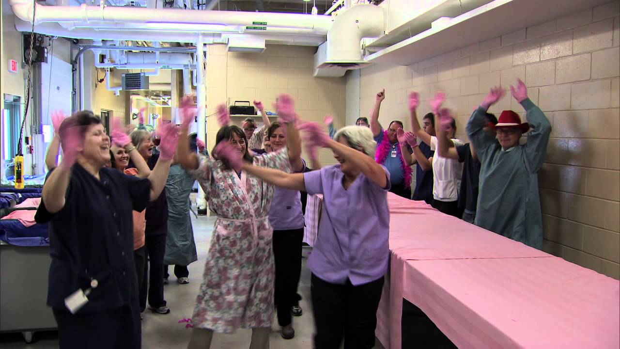 Queen Elizabeth Hospital Pink Glove Dance
